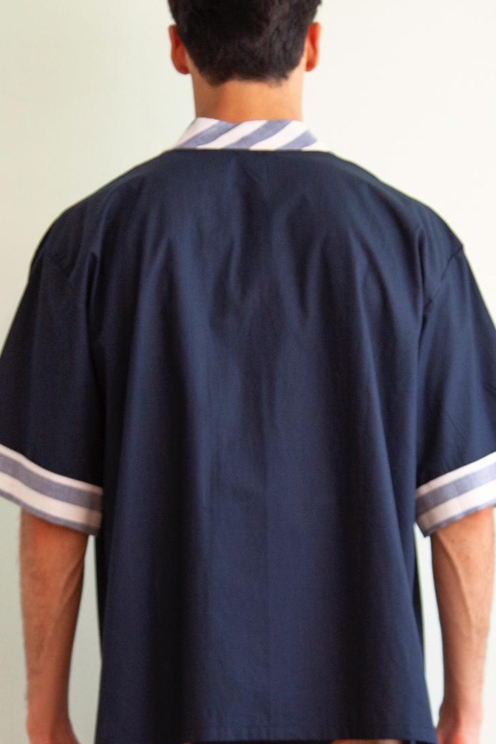 Man & Man Linen Shirt Kimono