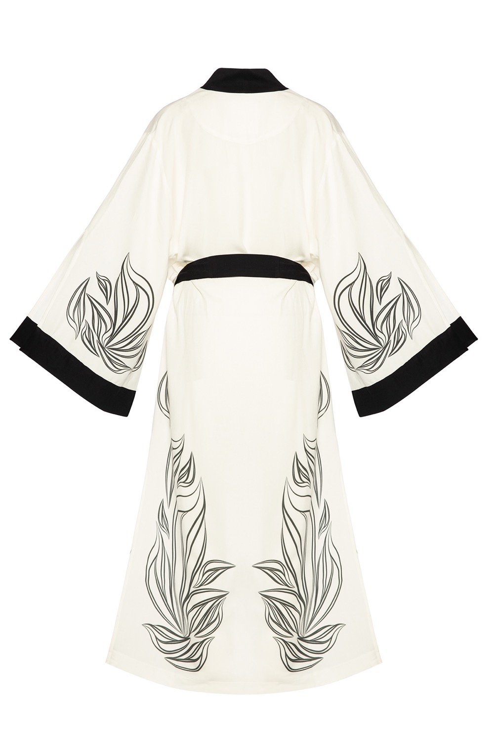 Lina White Linen Kimono
