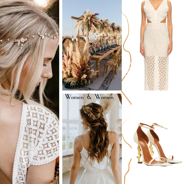 What is a Bohemian Wedding Dress? How to Combine a Bohemian Wedding Dress?